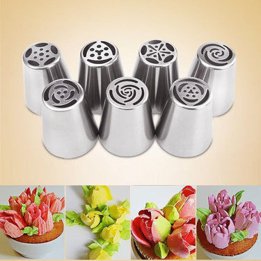 pc Set Flower Shape Icing Nozzles PeekWise